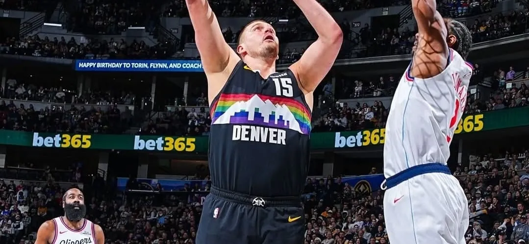 Nikola Jokic em ação (Foto: Divulgação-Denver Nuggets)