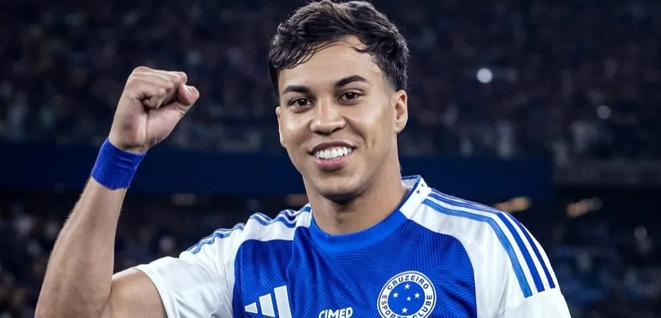 Kaio Jorge em ação (Foto: Gustavo Aleixo-Cruzeiro)