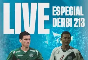 LIVE Especial Dérbi 213 com ídolos de Guarani e Ponte Preta