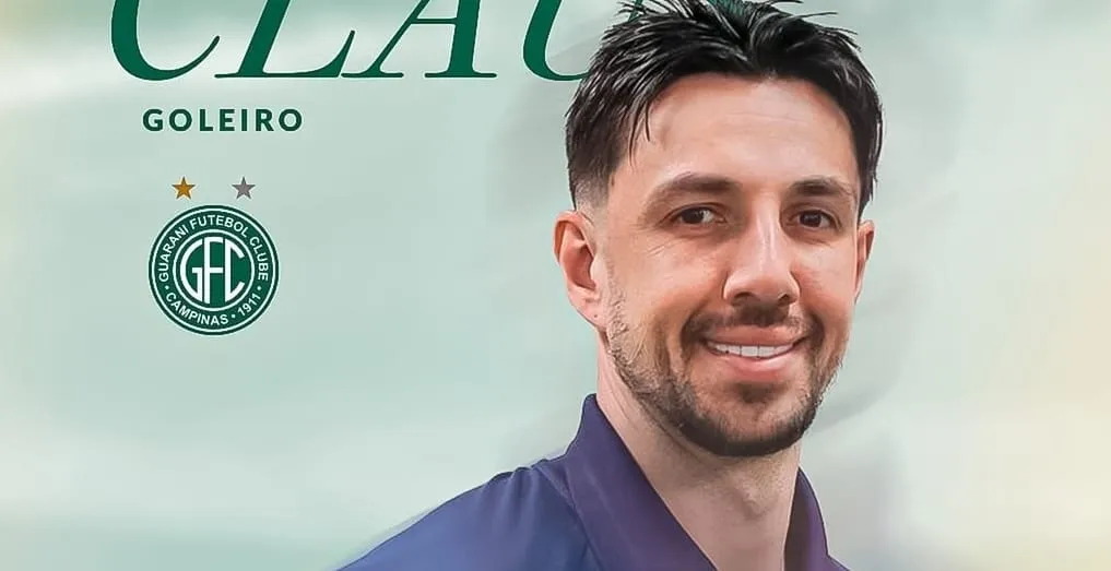 Mateus Claus é oficializado como reforço do Bugre (Foto: Divulgação-Guarani)