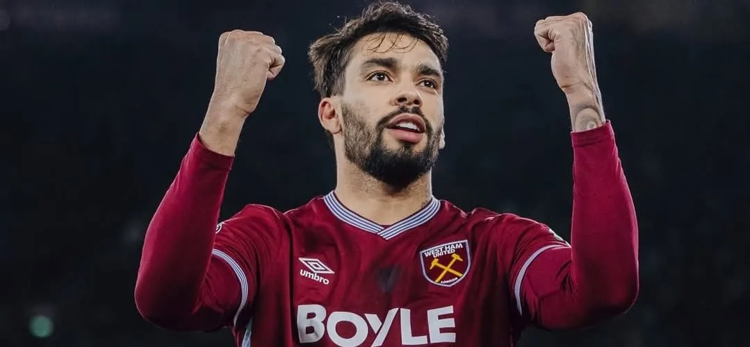 Lucas Paquetá em ação (Foto: Divulgação-West Ham)