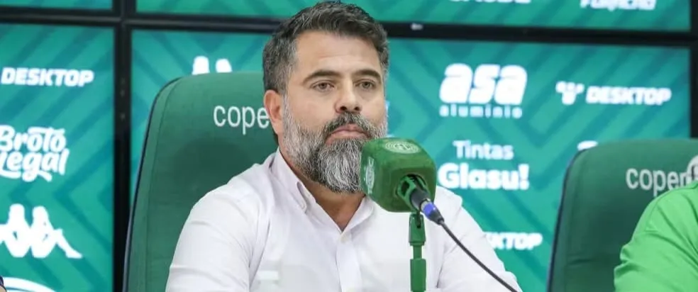 Rômulo Amaro, presidente do Bugre (Foto: Raphael Silvestre-Guarani)