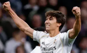 ESPANHOL: Real Madrid goleia Betis com hat-trick de atacante da base