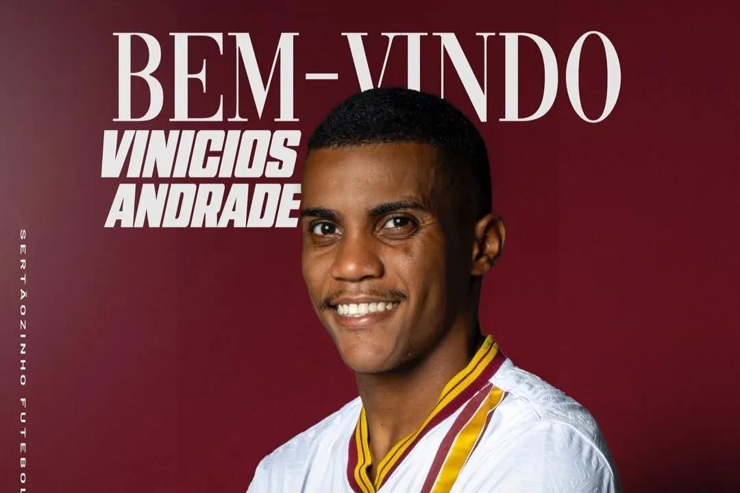 Sertãozinho confirma chegada de Vinicios, ex-Portuguesa Santista (Foto: Divulgação)