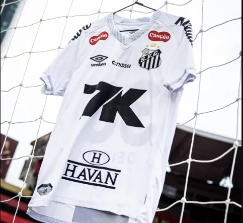 7K deixa de ser patrocinadora do Santos