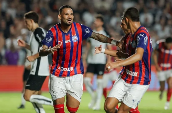 Bahia vence o Corinthians na Vila Belmiro