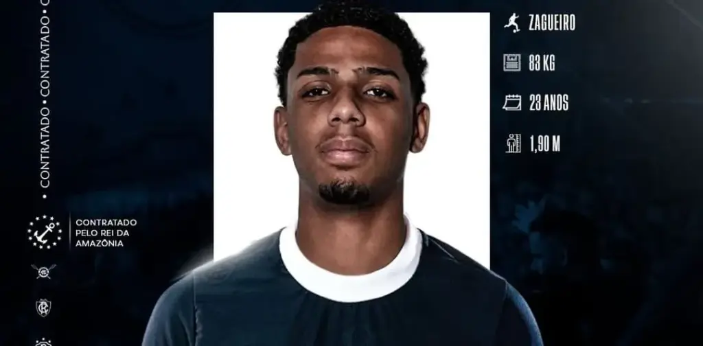 Remo oficializa acerto com zagueiro que estava no Paysandu