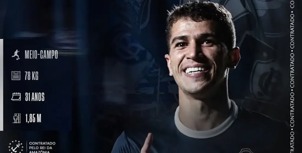 Remo oficializa acerto com Vitor Bueno de olho no Brasileirão