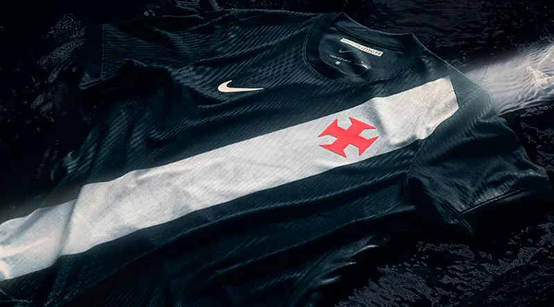 Vasco lanca primeiro uniforme em parceria com a nike