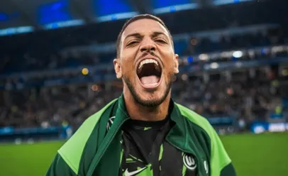 Corinthians analisa empréstimo de Vini Souza, atualmente no Wolfsburg