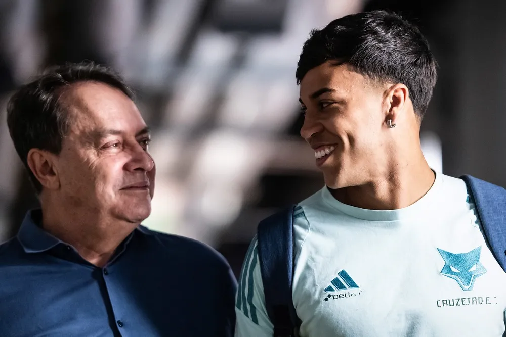 Após interesse do Flamengo, Cruzeiro garante Kaio Jorge para 2026 (Foto: Gustavo Aleixo/Cruzeiro)