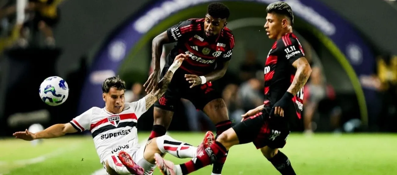 Flamengo x São Paulo (Foto: Gilvan de Souza-CRF)