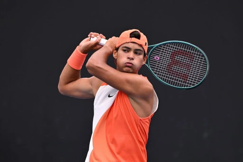 Guto Miguel promessa tênis