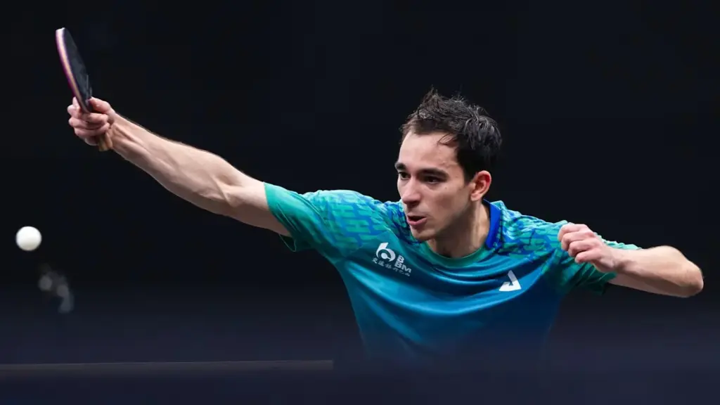 Hugo Calderano semifinal WTT Doha