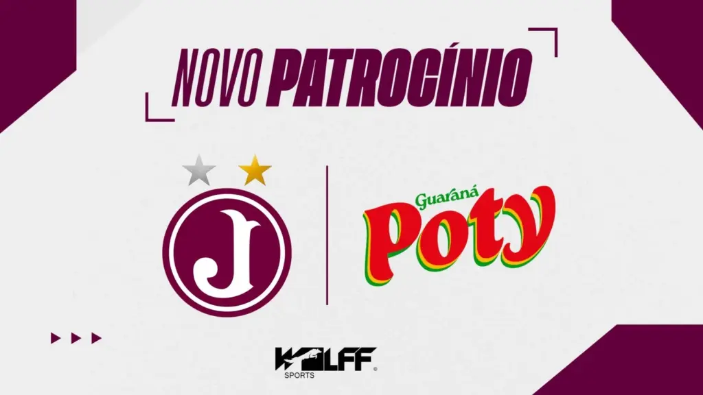 Juventus anuncia Poty como patrocinadora para a temporada de 2026