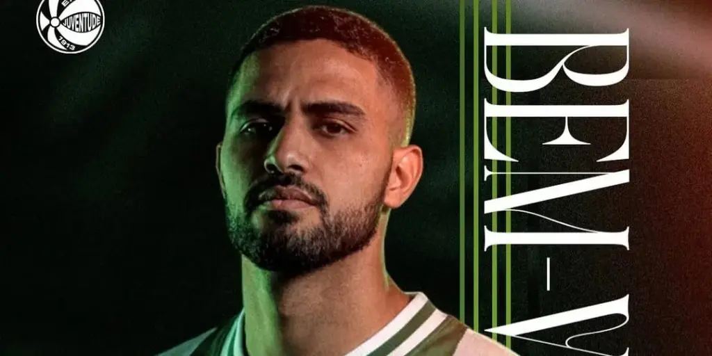 Juventude oficializa a contratação do centroavante Alan Kardec