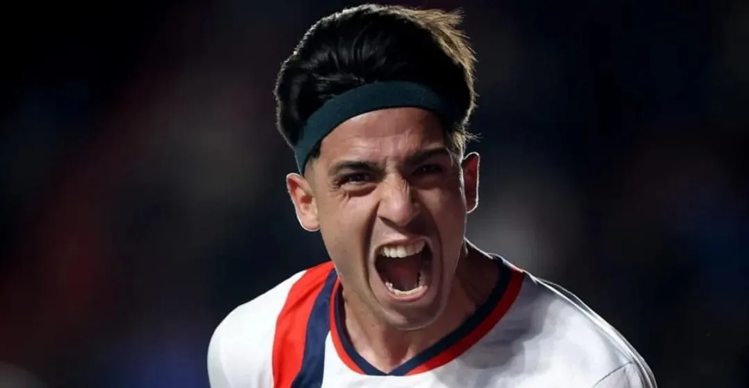 Alexis Cuello em ação (Foto: Divulgação-San Lorenzo)