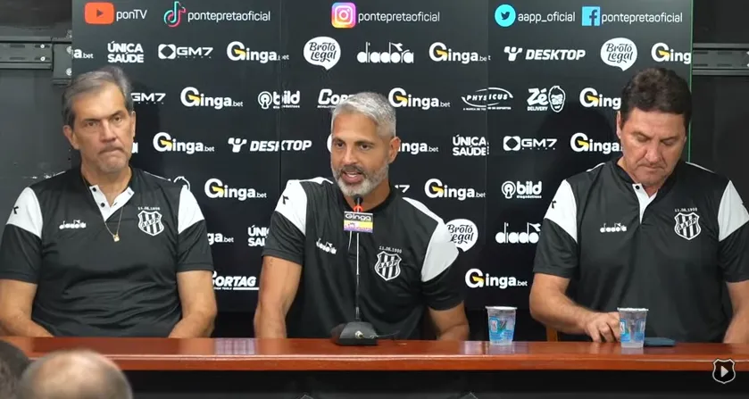 Opinião sobre Rodrigo Santana na Ponte Preta só depois