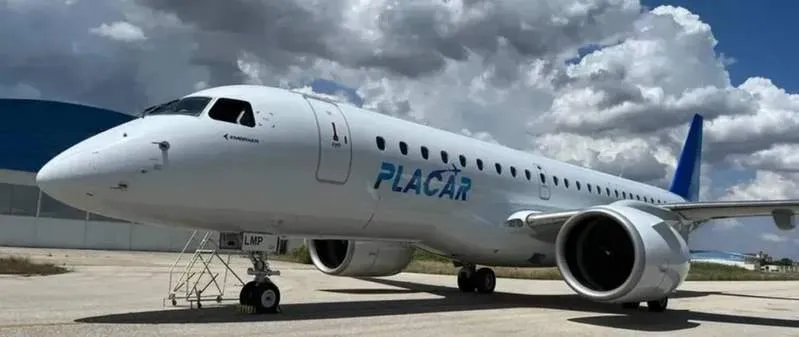 Avião da Leila Pereira