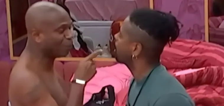 Edilson Capetinha e Leandro Boneco (Foto: Reprodução-BBB)