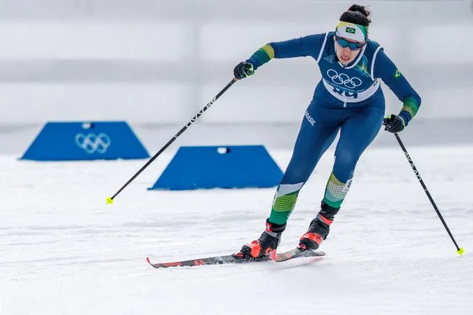 Esquiadora brasileira tem hiperventilacao jogos de inverno