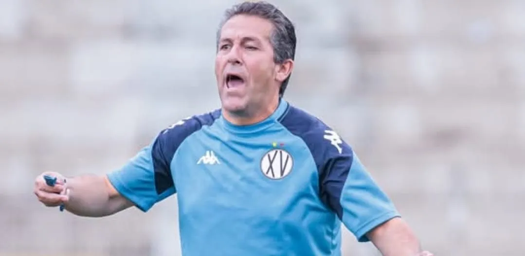 Fernando Marchiori durante treino do Nhô Quim (Foto: Divulgação-XV de Piracicaba)