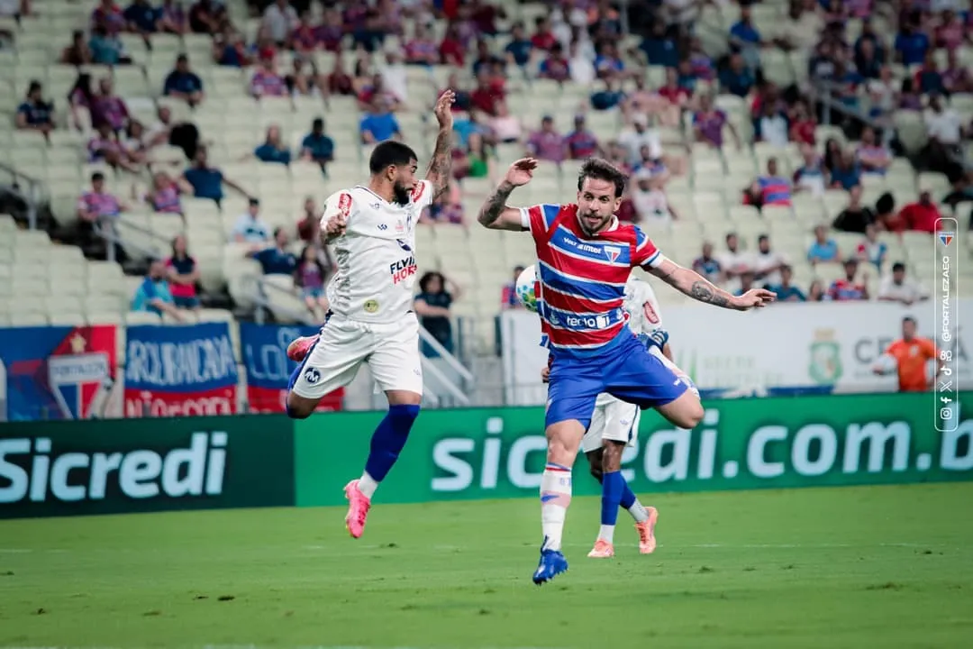 Fortaleza 4 x 3 Maguary-PE - Leão sofre, mas vence no 'apagar das luzes' (Foto: Mateus Lotif/Fortaleza EC)