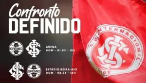 Gre-Nal tem datas e horários definidos para decisão do Gaúcho