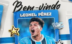 Grêmio anuncia argentino Leonel Pérez como nova aposta