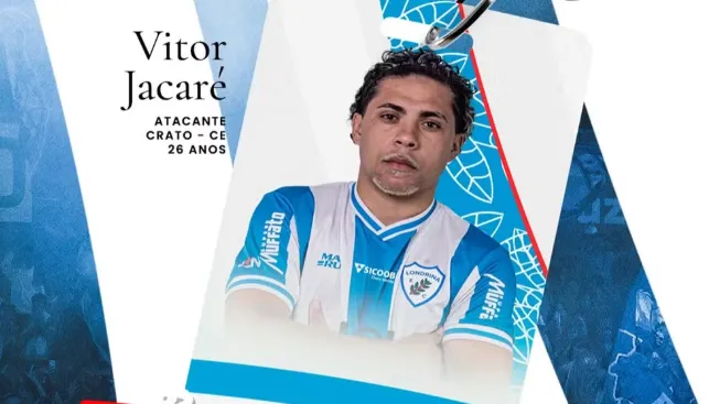 Londrina contrata Vitor Jacare