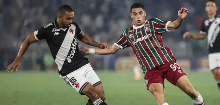 Vasco x Fluminense (Foto: Lucas Merçon-FFC)