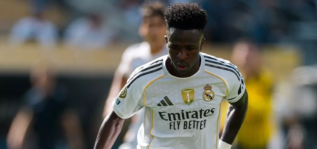 Vinícius Júnior em ação (Foto: Divulgação-Real Madrid)