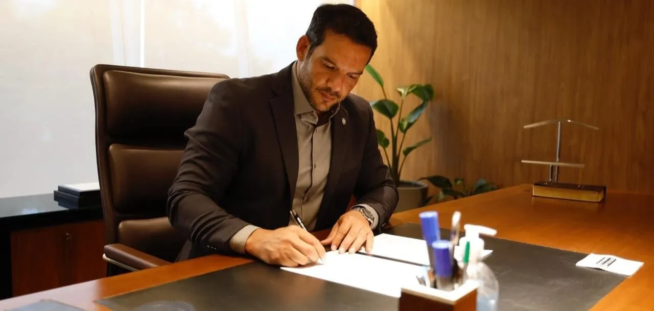 Samir Xaud, presidente da CBF (Foto: Rafael Ribeiro-CBF)