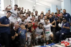 Nacional 0 x 1 São-Carlense - Vitória e 100% de aproveitamento