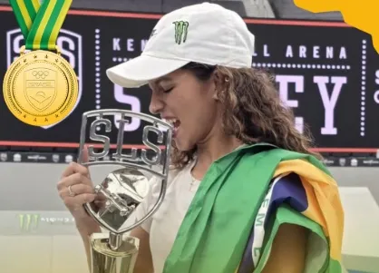 Rayssa Leal é medalha de ouro na SLS