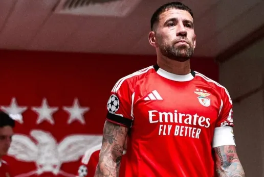 Irmão de Otamendi faz post racista contra Vini Jr