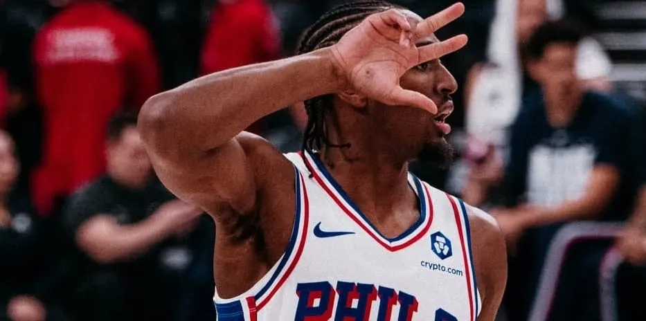 Tyrese Maxey em ação (Foto: Divulgação-Philadelphia 76ers)