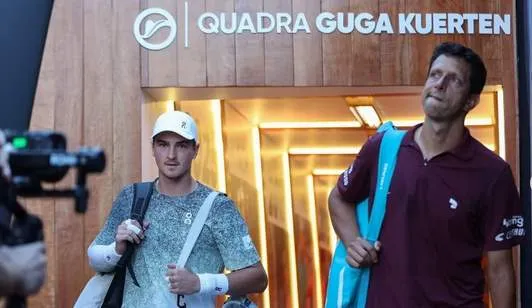 João Fonseca e Marcelo Melo na final do Rio Open de duplas 2 Rio Open - 2026