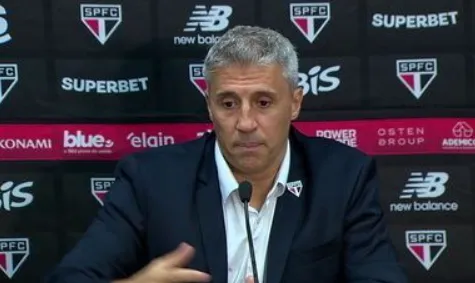 Hernán Crespo diz que oscilação no São Paulo 'é normal'