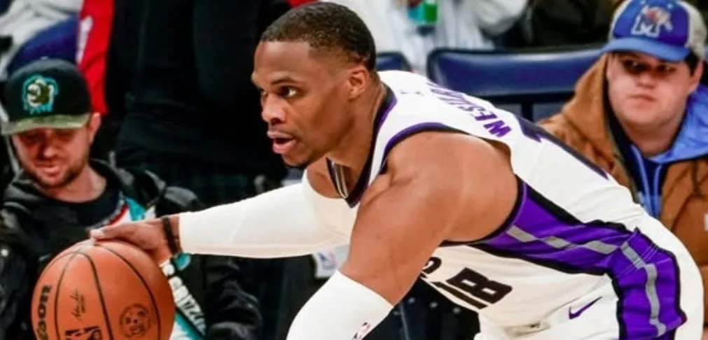 Russell Westbrook em ação (Foto: Divulgação-Sacramento Kings)