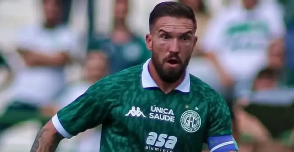 Volante do Guarani prega atenção contra o Palmeiras: ‘Camisa pesada’