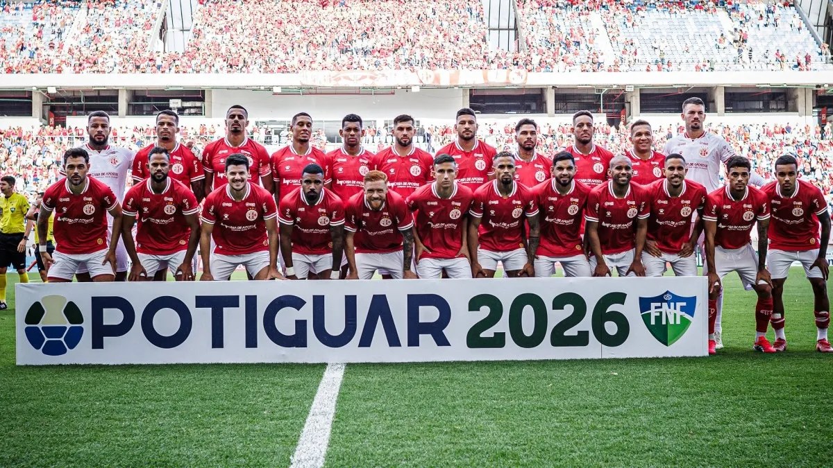 Potiguar: América-RN recupera pontos e vai ao mata-mata (Foto: Gabriel Leite/América-RN)