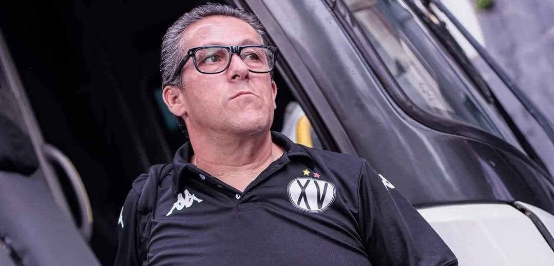 Fernando Marchiori, técnico do Nhô Quim (Foto: Mariana Kasten-XV de Piracicaba)