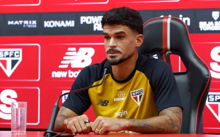 São Paulo apresenta o meia Cauly, 5º reforço de Crespo para a temporada