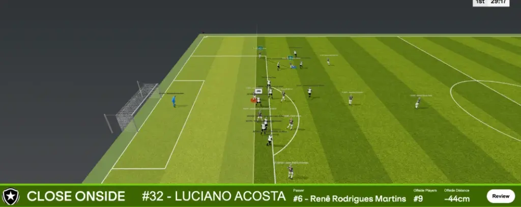 CBF testa impedimento semiautomático no Maracanã