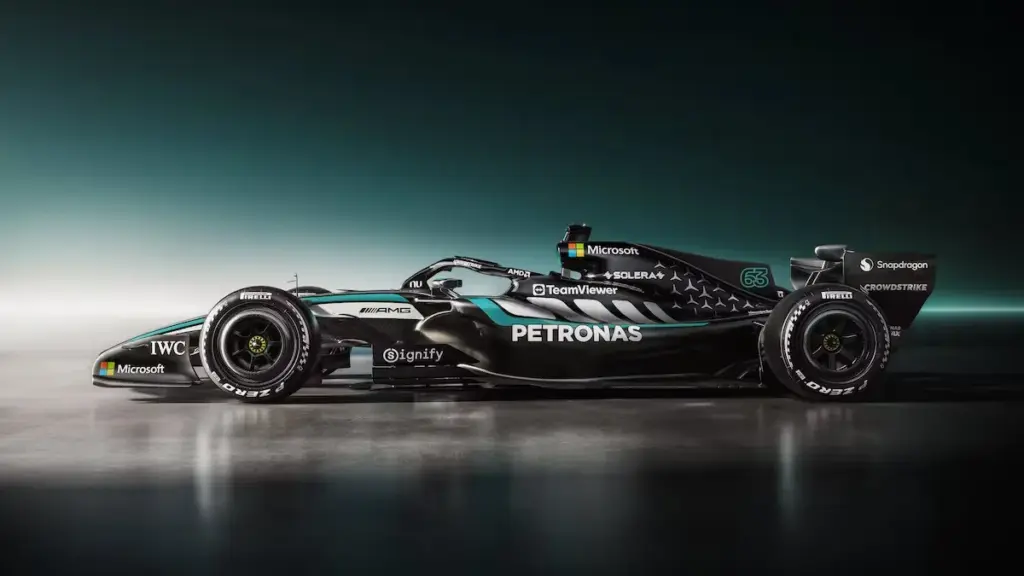 Mercedes lança carro temporada 2026