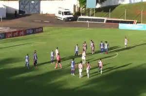 VOCEM 0 x 0 Nacional - Lá e cá, mas sem gols