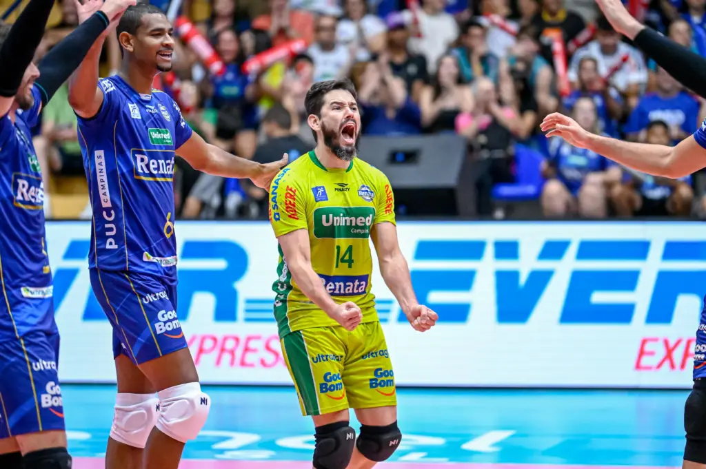 Superliga: Vôlei Renata se reencontra com a torcida e vence confronto direto 2 1000264354