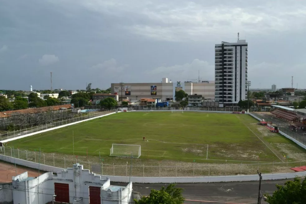 Estádio Glicério Marques, o Glicerão, onde o Flu-PI encerrou sua preparação para pegar o Trem — Foto: Reprodução/Facebook