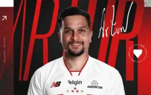 São Paulo confirma Arthur, ex-Botafogo